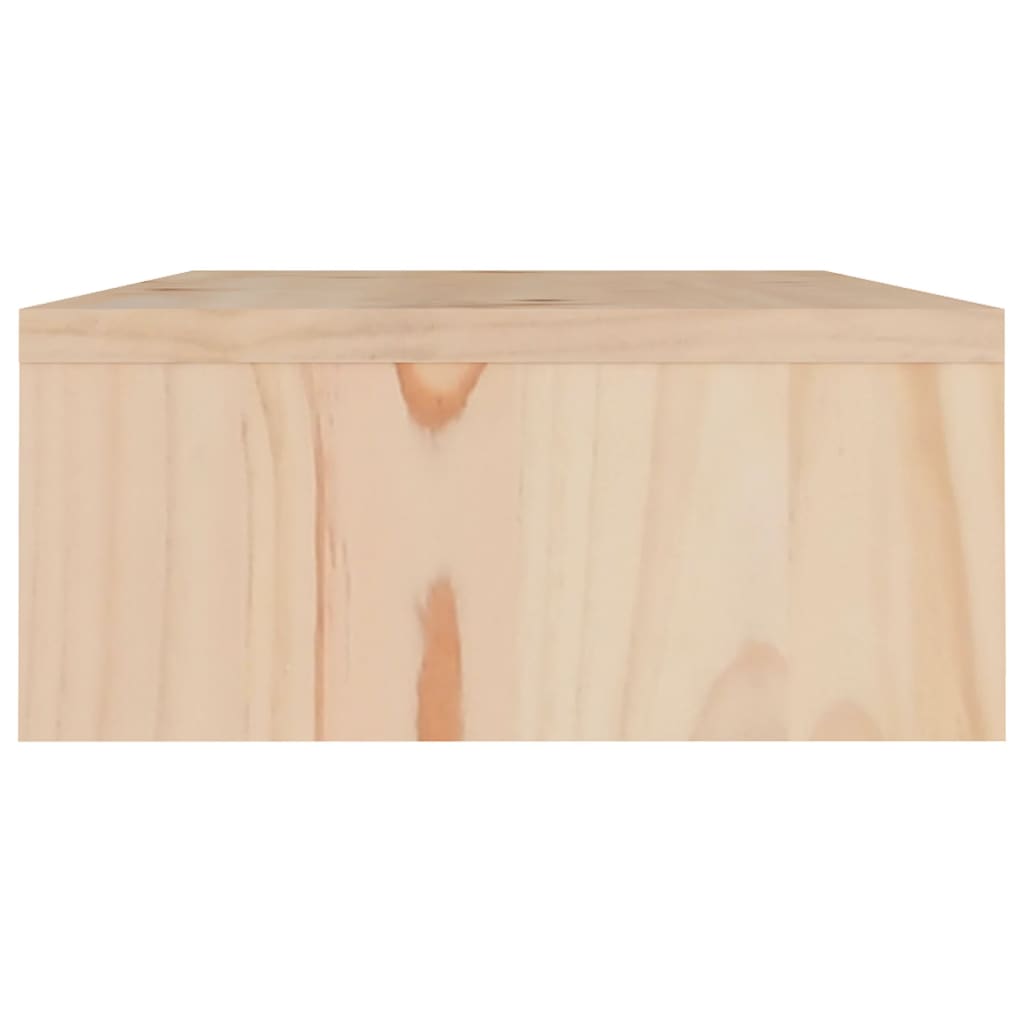 Monitor Stand 60 X 24 X 10.5 Cm Solid Pine Wood