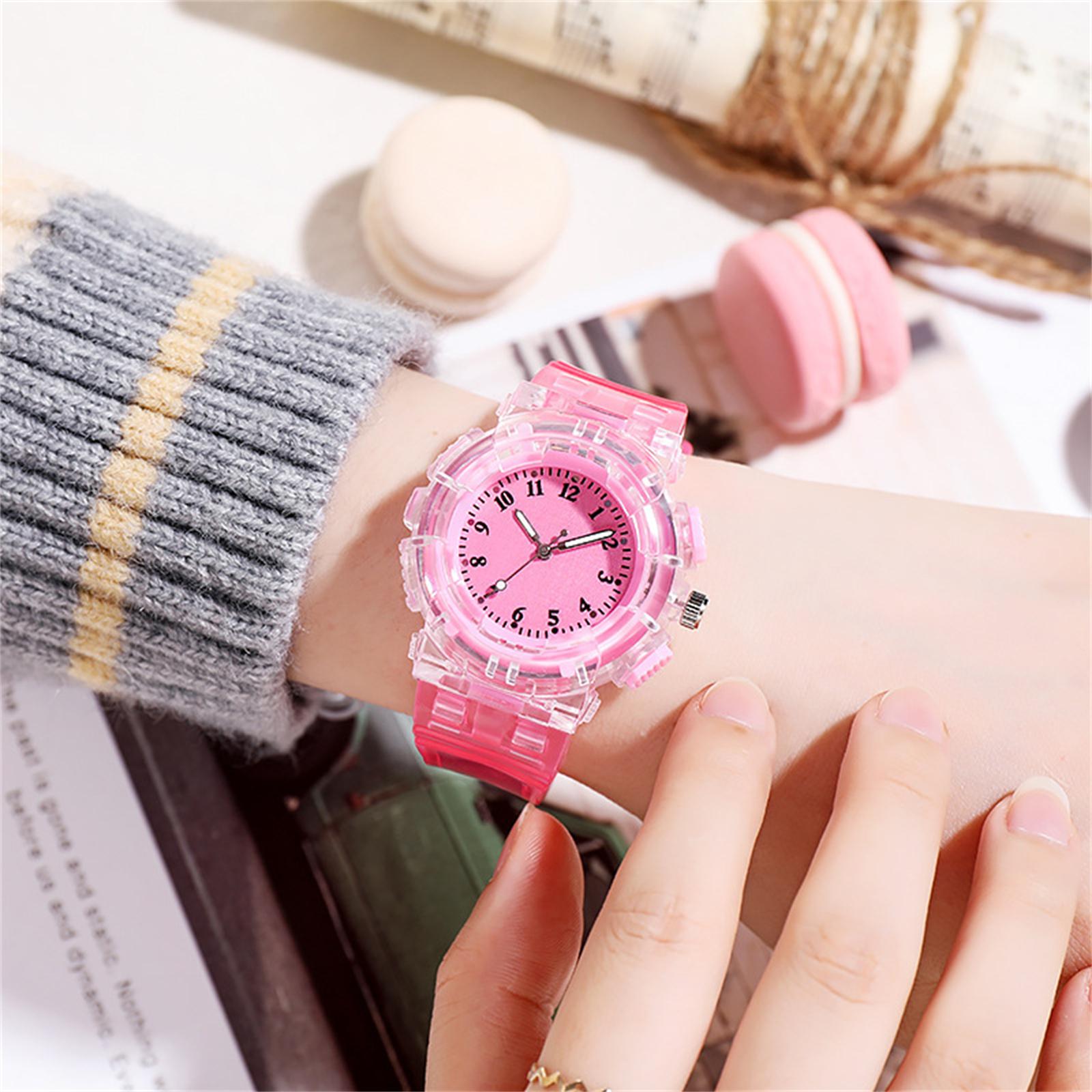 

Мужские водонепроницаемые светящиеся наручные часы-будильник для бега One Size