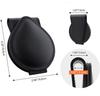 Tragbarer Sonnenbrillenhalter, Schwarz