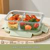 ZISIZ Mikrowellengeeignete Glas-Lunchbox
