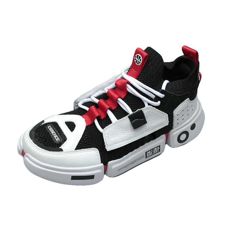 Li Ning Essence 2 Way Of Wade Lightweight And Breathable Mid top Vintage Basketball Shoes Men's White AGBN069-12