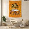 Vintage Bartender Beer Tapestry, Retro Pub Beer Mug Recipe Art Wall Hanging for Basement Bar Room
