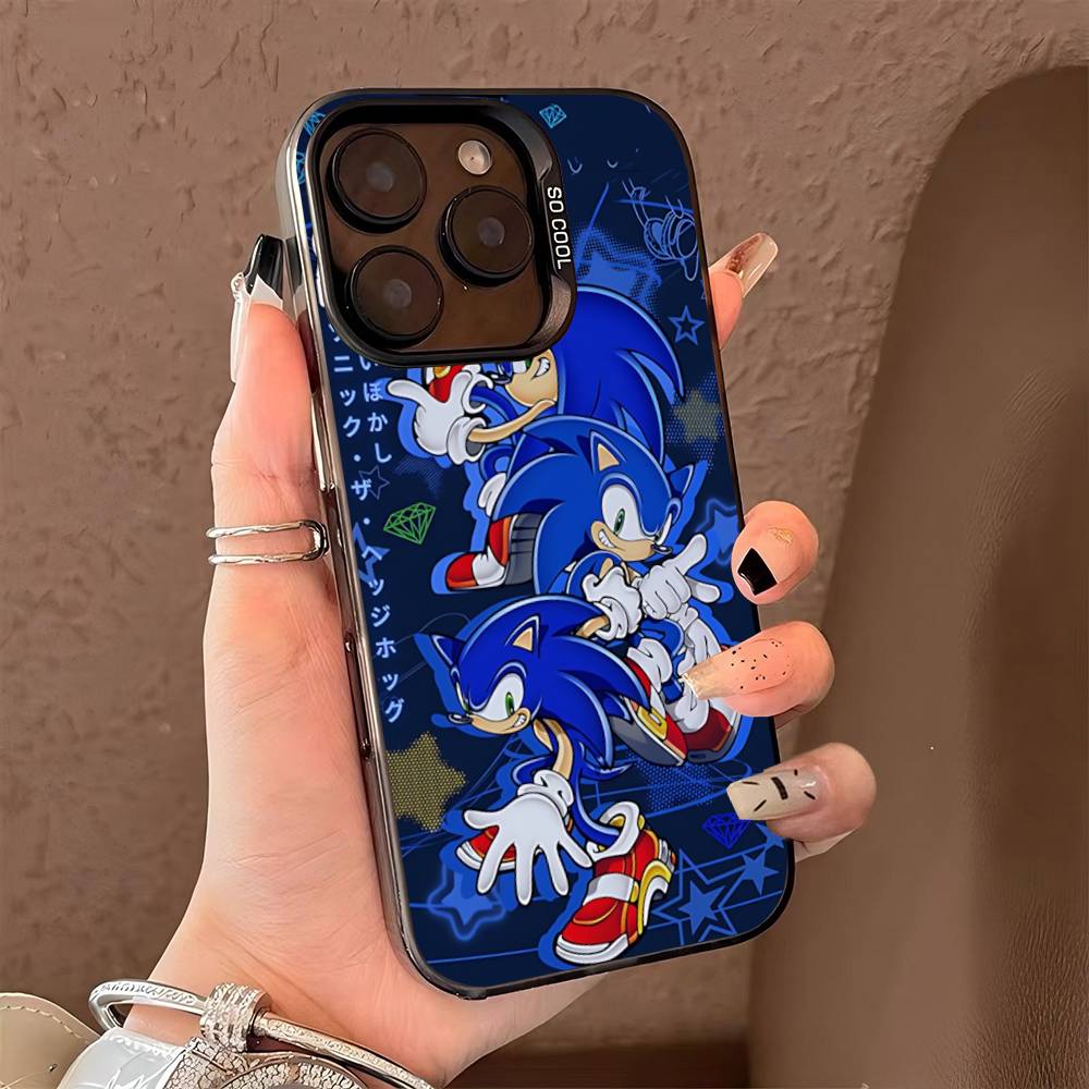 Supersonic Capability S-SonicS Movie Phone Case For IPhone 17 16 Plus Pro Max 15 14 13 12 11 Matte Colorful Covers