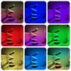 Moderne RGB Spiral Tischleuchte: 36 Modi, Minimalistisches Design, USB-Stecker