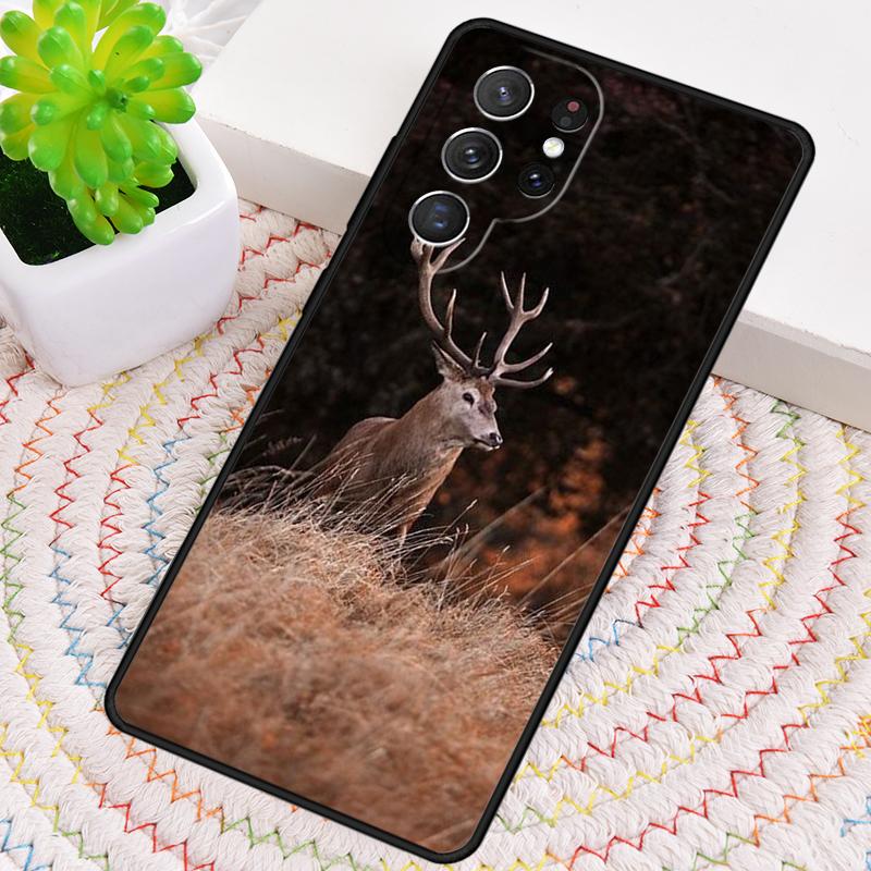 Stag Male Reindeer Nature TPU Phone Case For Samsung Galaxy note 10 pro S26 S25 S24 S23 S22 Ultra Plus S21 FE S20 Cover