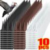 10/1pcs Outdoor Bird Repellent Spikes Bendable Birds Pigeon Cats Spike Deterrents for Garden Window Fences Roof Balcony Railing