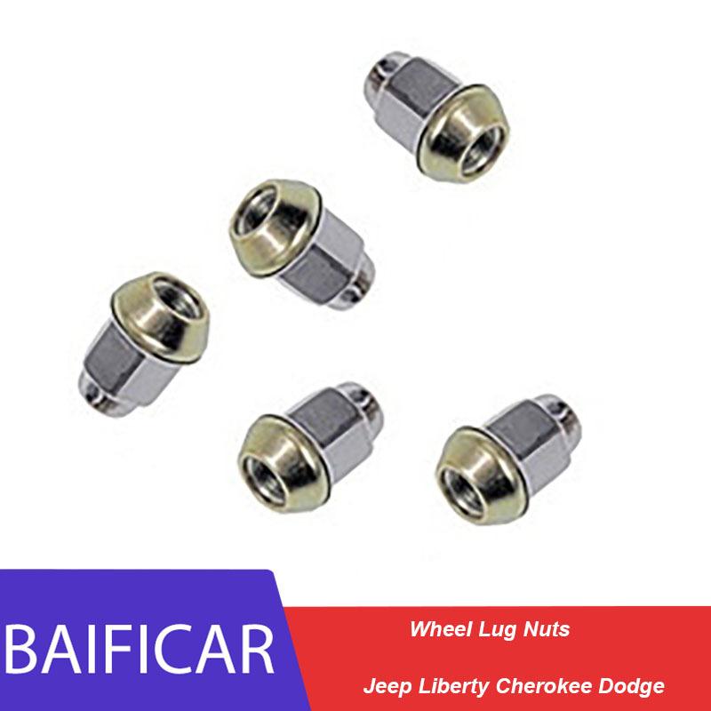 Baificar Brand New 5PCS Wheel Lug Nuts 6036310AA For Jeep Grand Cherokee Commander Wrangler JK Liberty
