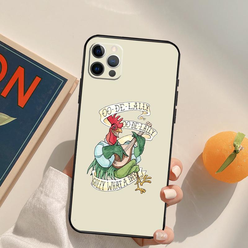Chicken Hen Rooster Funda Case For iPhone 16 Pro Max 15 14 11 12 13 Pro Max Mini XR 16e 16 15 Plus Phone Cover