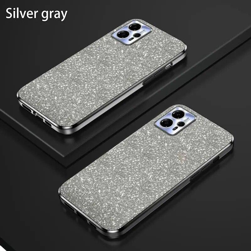 Luxury Gradient Glitter Plating Case For Motorola Moto G13 G23 G53 G73 G72 E32 E20 Power Silicone Back Cover