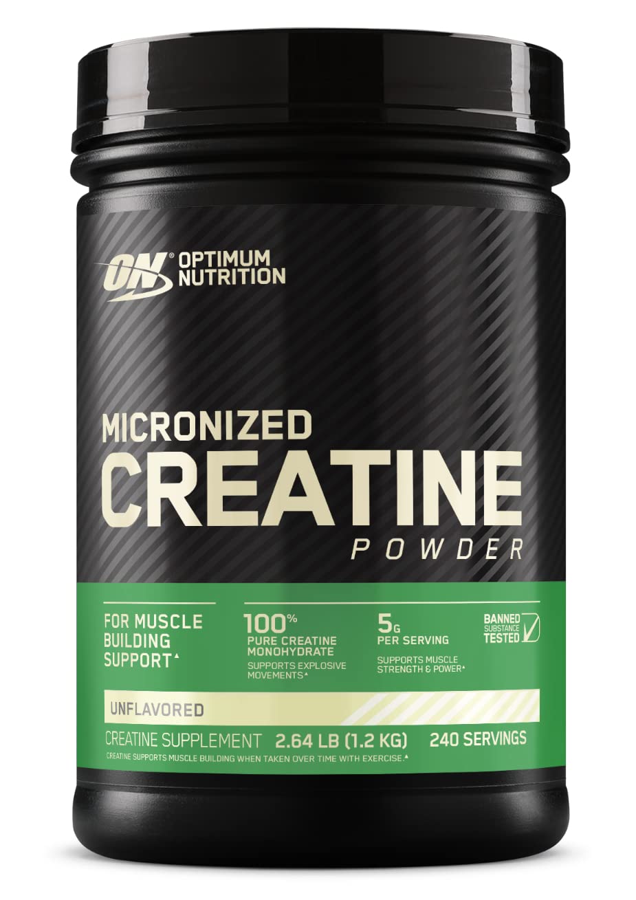 

Creatine Powder 1200g Pure Creatine Monohydrate []ON (Non Flavor) 100% білий