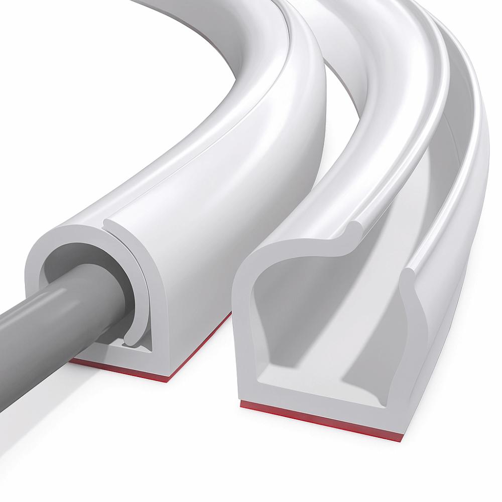 Professioneller selbstklebender Kabelschacht Wandmontage-Kabelkanal Kabelabdeckung PVC Flexibler Kabelverstecker Home Office