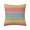 Fashion Modern Home Zig Zag Art Cushion Cover Velvet Bohemian Geometric Throw Pillow for Sofa Square Pillowcase Home Decorative