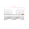 Pack of 5 Trimming Head Pet Trimmer Clipper Blade Heads Cutters 18 Tooth for A5 Grooming Cutter