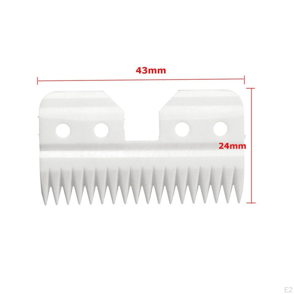 Pack of 5 Trimming Head Pet Trimmer Clipper Blade Heads Cutters 18 Tooth for A5 Grooming Cutter