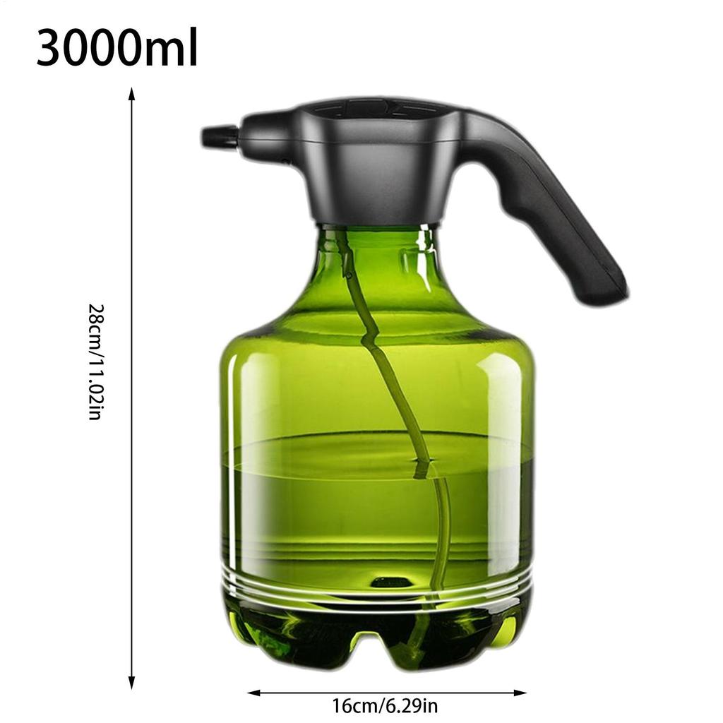 Elektrische Gießkanne 3L Zwei Sprühmodi USB-Schnittstelle Aufladung Verstellbarer Sprüher Reinigungs- Desinfektionssprüher Gartenarbeit