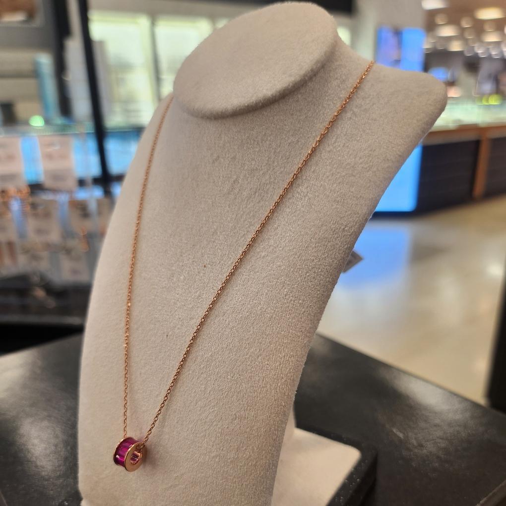 Atria Simple Round N Necklace JTONEIN0007WHF