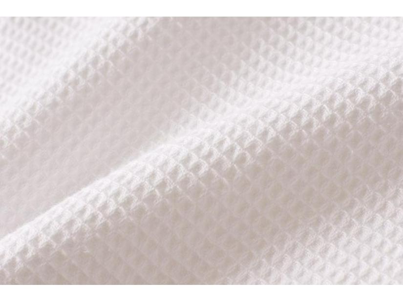 Five-Star All-Cotton Waffle Weave Unisex Bathrobe – Absorbent Hotel & B&B Sleepwear, One-Size 