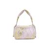 Diesel Charm-D Silver Hardware Cotton Shoulder Bag Women Bags Light-Pink X09596P6681HA295