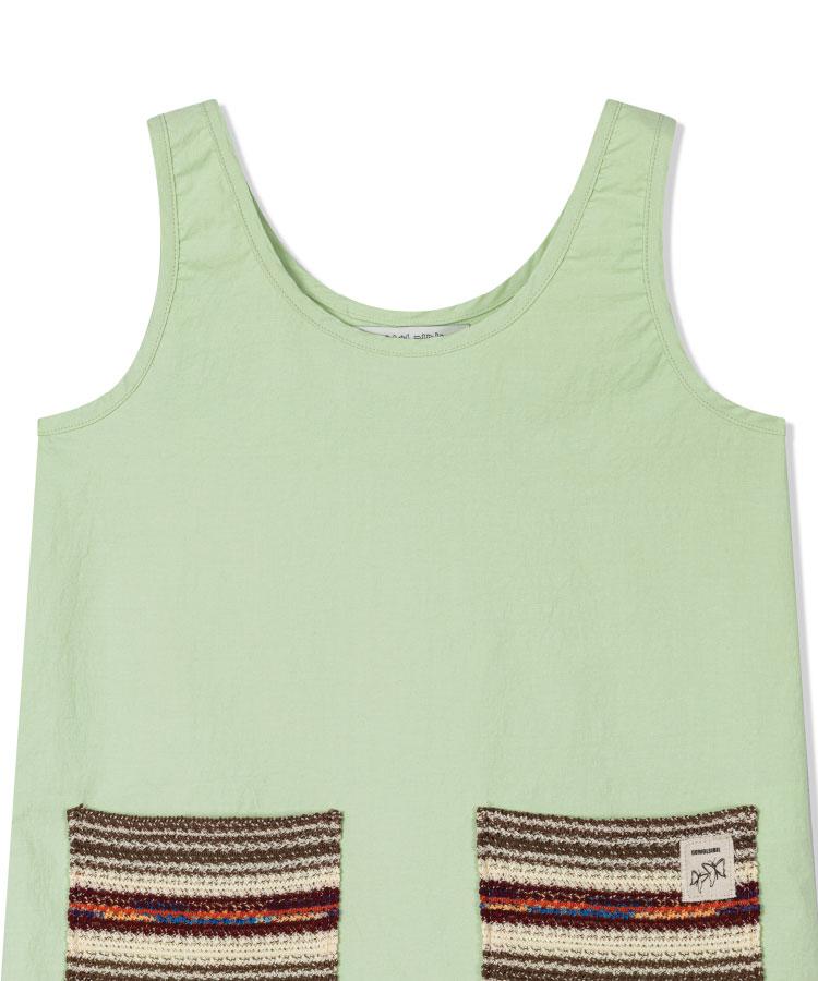 Guwolsibil Layered Long Dress Light Green