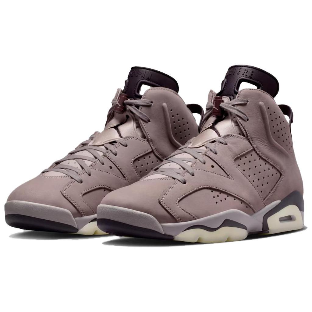 A Ma Maniére x Air Jordan 6 Retro Smoky Mauve Zapatillas para Hombre Marrón Malva Ahumado Negro IF3103-200