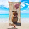 1pc Dolphin Octopus Animal Large Beach Towel, Quick drying Water absorbing Beach Towel, Swimming, Vacation, Camping Beach Towel