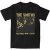 Camiseta The Smiths Moda Verão Estampada Y2K Camisetas Divertidas 100% Algodão Camiseta Harajuku Para Homens Mangas Curtas Roupas Casuais