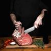 Couteau de chef GRILLOX couteau de chef professionnel couteau de cuisine couteau à viande aspect damassé 20c