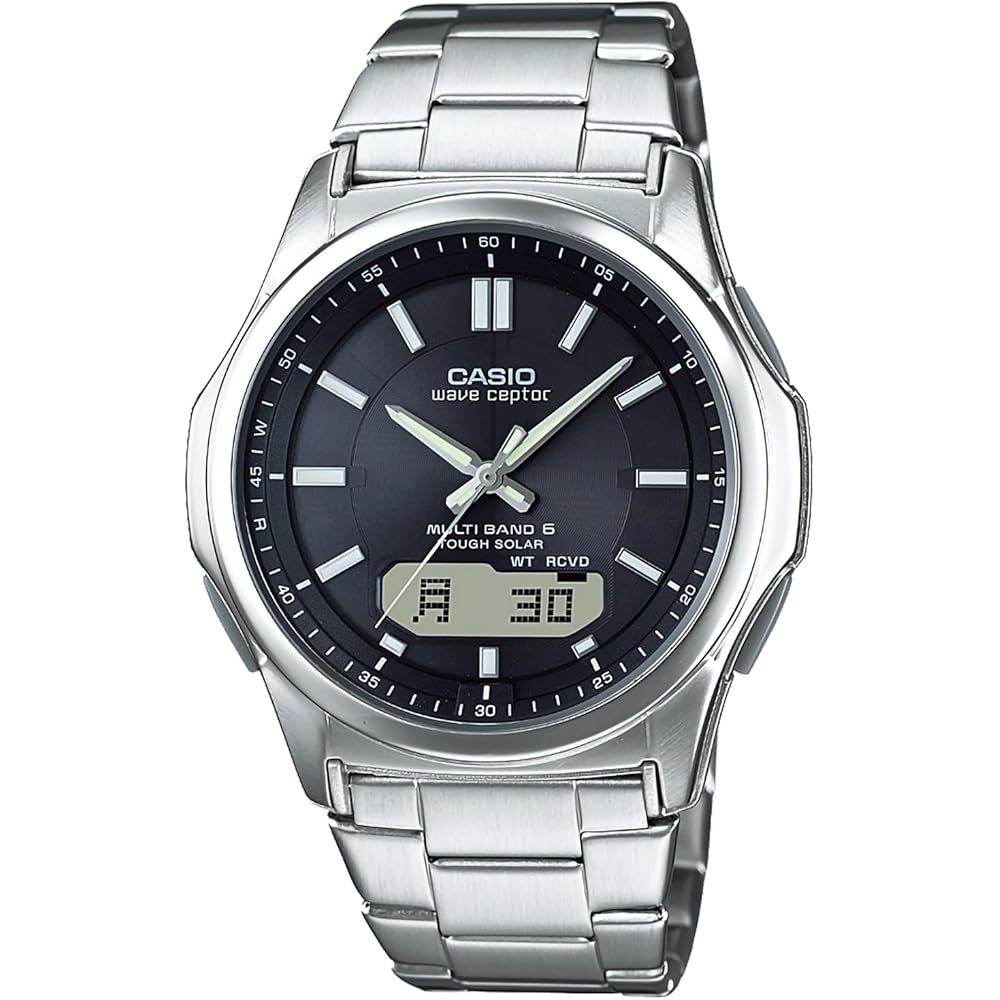 Casio] Wave Ceptor Wave Ceptor [Genuine Japan] Radio Wave Solar WVA-M630D-1AJF Silver