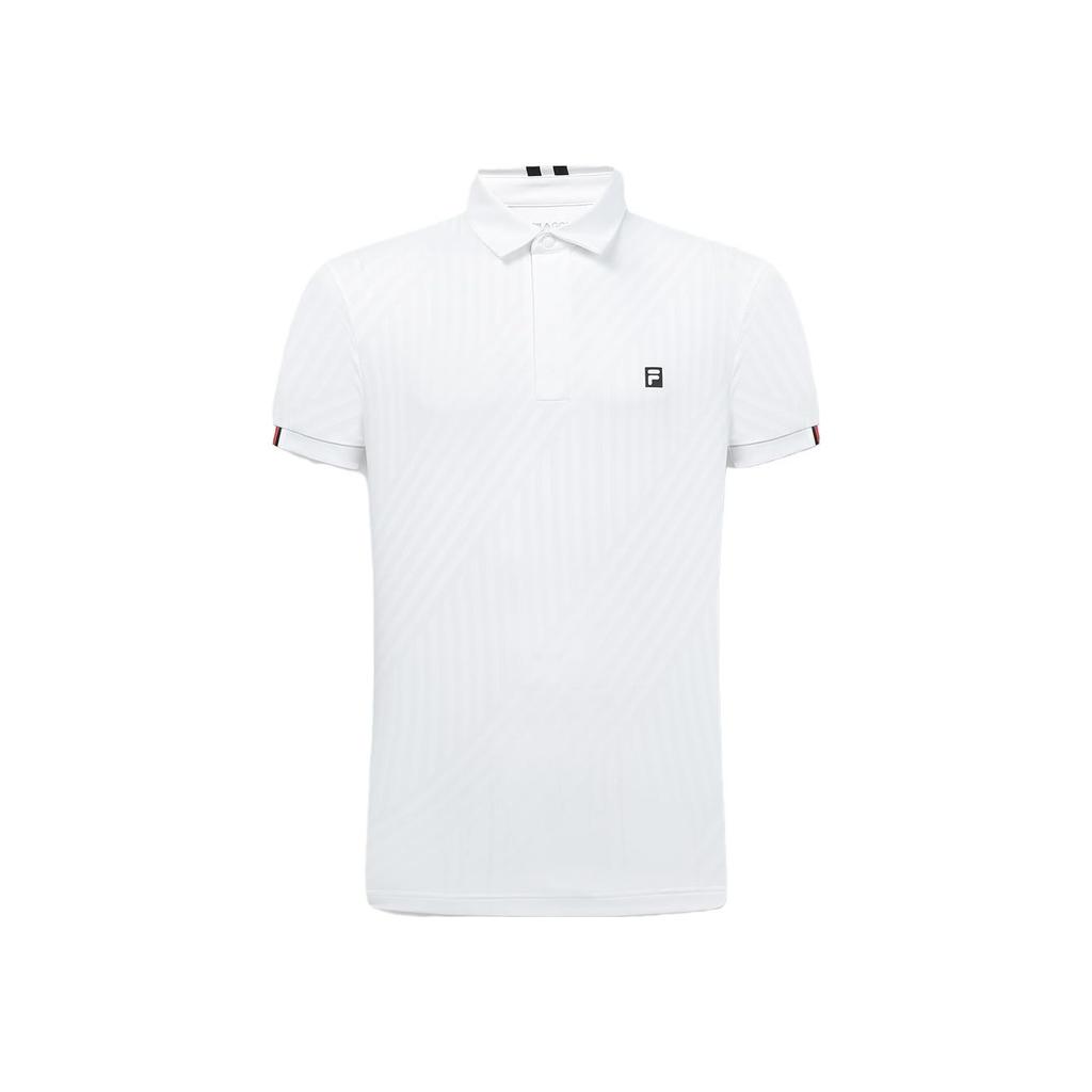 New FILA Polo Shirts Men's White A11M335103F-WT