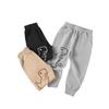 Spring and Autumn Dinosaur Pants for Boys and Girls, Children's Sports Pants, Korean Style Children's Casual Pants, Baby Simple Mid-Waist Long Pants
