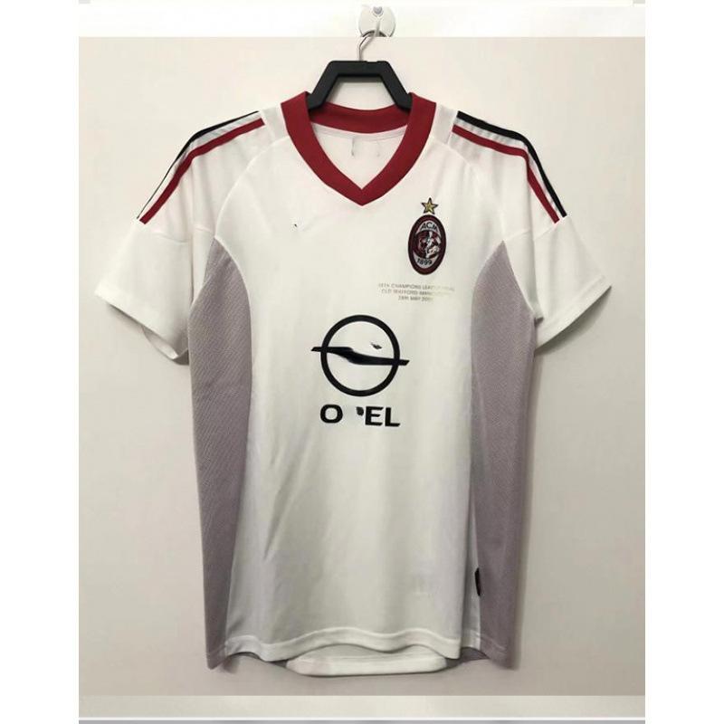 0607 AC Milán Milánský dres Kaka 95-20 Ronaldinho a retro fotbalový dres