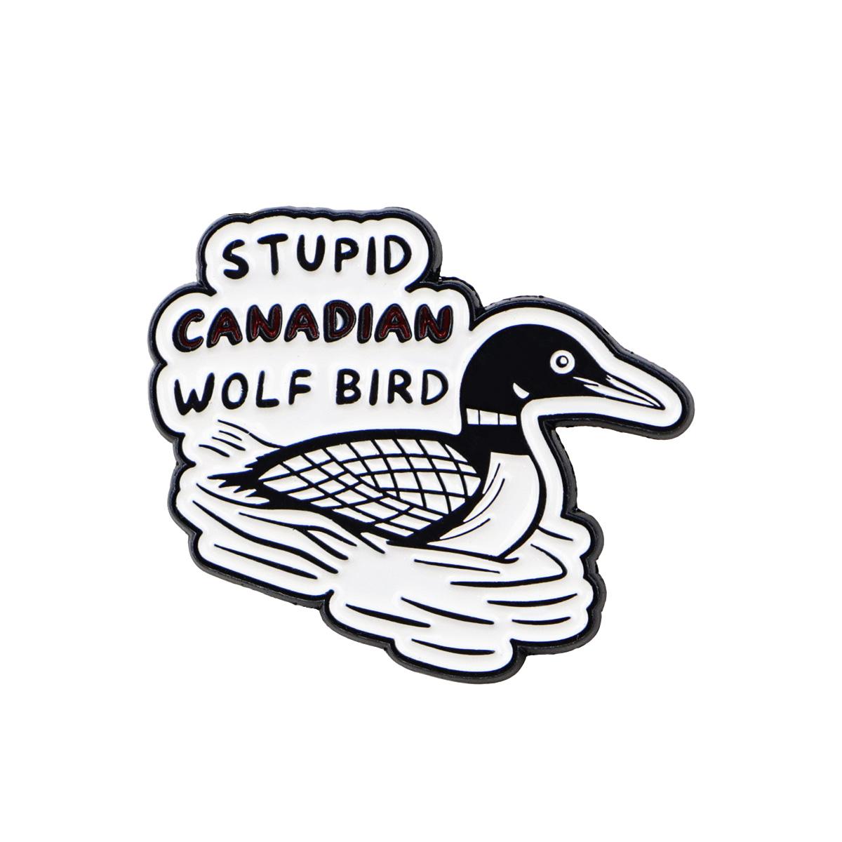 Social Black Cat Enamel Pin Good Things Take Time Quote Lapel Pin Cool Duck Badge for Bags Denim Hat T-shirt Decoration Gift
