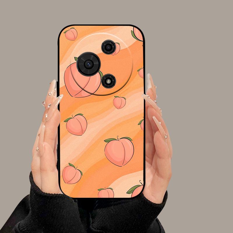 For TCL 605 T517D Case Cute Cartoon Painted Soft Silicone Cover for TCL 60 SE TCL605 60SE Luxury Shockproof Bumper Fundas Cases