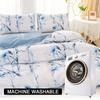 3pcs/set Leaf Floral Pattern Duvet Cover Set(1 Duvet Cover & 2 PillowcaseSoft And Skin-Friendly Duvet Cover Bedding Set