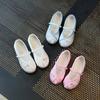 Children Fashion Girls Embroidered Shoes Chinese Ethnic Style Princess Dance Shoes Kids Causal Ancient Hanfu Shoes Flat