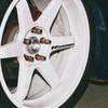 4Pcs R Performance Car Wheels Reflective Stickers Auto Rim Wheel Hub Body Racing Style Vinyl Film Decals Car Tuning Accessories