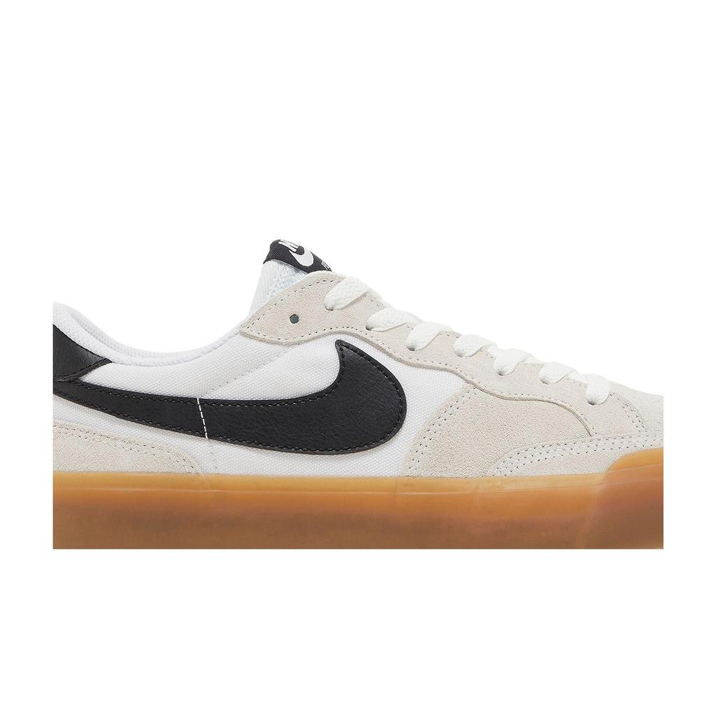 Nike Womens Zoom Pogo Plus SB 'White Black Gum' (women's sizes) White / White / Gum Light Brown / Black Skateboard Shoes DR9114 101