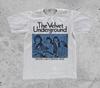 VTG THE VELVET UNDERGROUND Band Heavy Cotton White T Shirt UR591