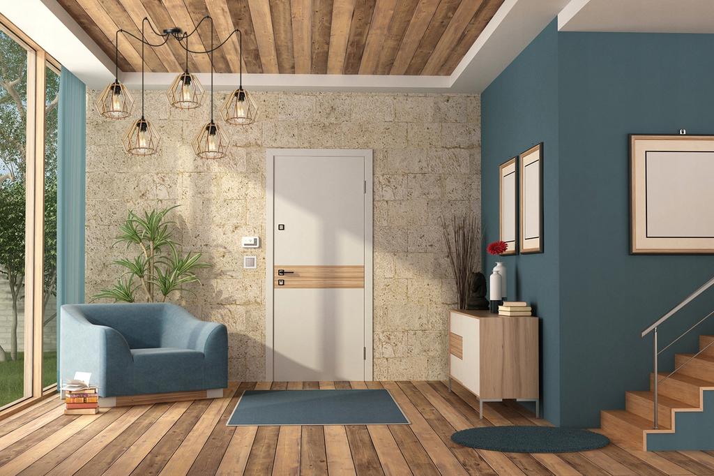 MODERN WOODEN LED CEILING HANGING LAMP