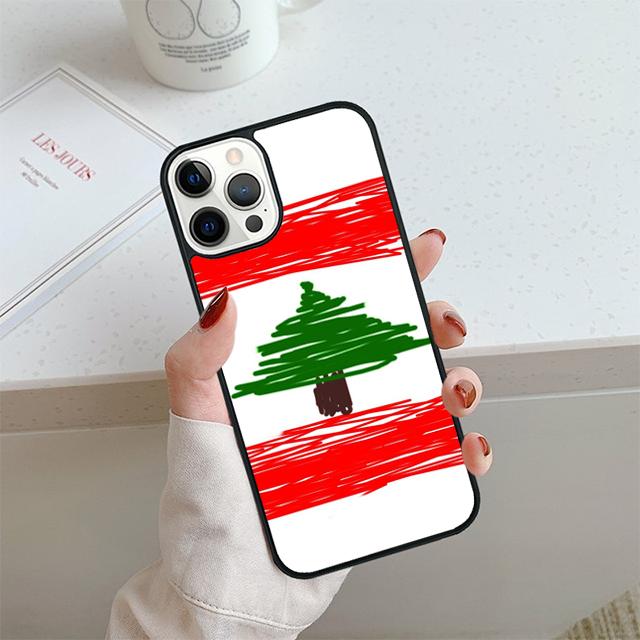 

Lebanese Lebanon Flag Phone Case For iPhone 17 Air 14 15 16 13 12 Max Cover For Apple 14 15 16 11 Pro Max Plus Coque iPhone 13