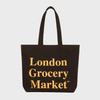 London Grocery Market Cotton Tote Bag London Grocery Market Cotton Tote Bag_Cotton Market Bag (Nut Brown)
