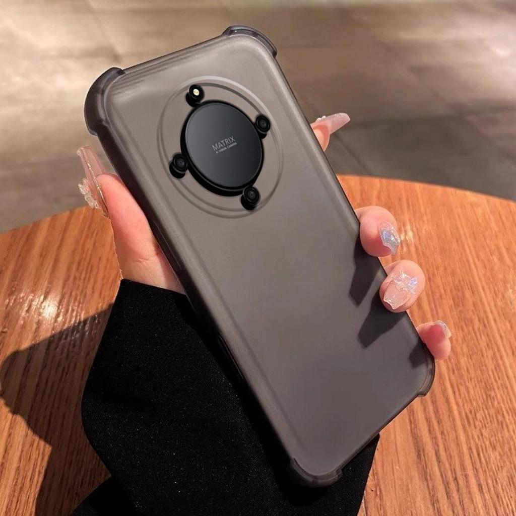 Case for HONOR X9d,X9c Smart Translucent Frosted Matte Casing 4-Corner Airbag Shockproof Bumper Cover
