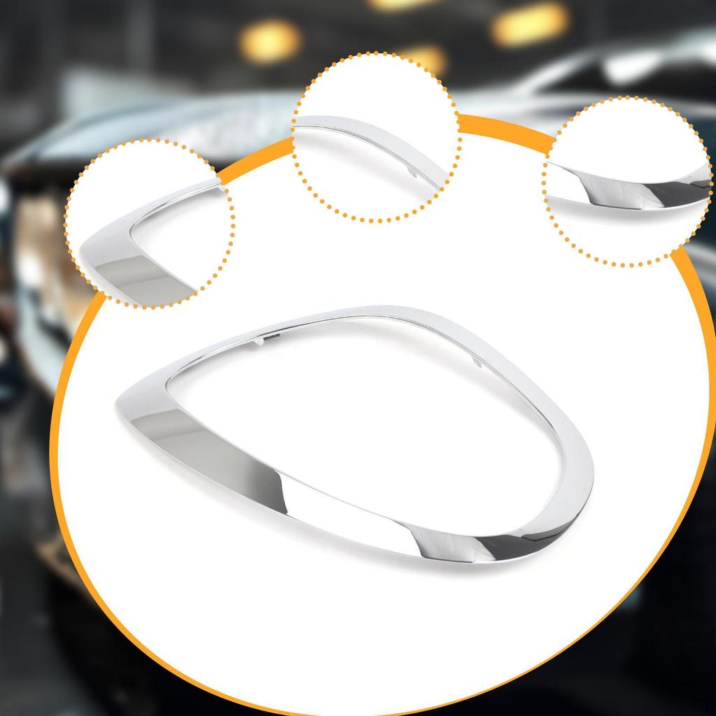 Headlight Bezel 51137388117,Replacement,Easy Installation,Assembly Left Side Professional for SE