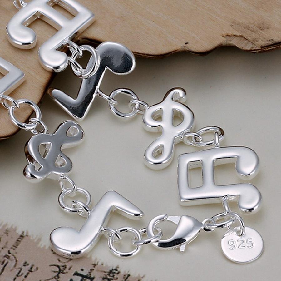 Fashion Style Beautiful High Quality Silver Color Jewelry Bracelets Women Cute Wedding Gifts Nice H242