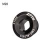 Bicycle Crank Arm Fixing Bolt Wear Resistant Aluminum Alloy Bike Crankset Nut Cover 1PC for Mountain Biking Replacement