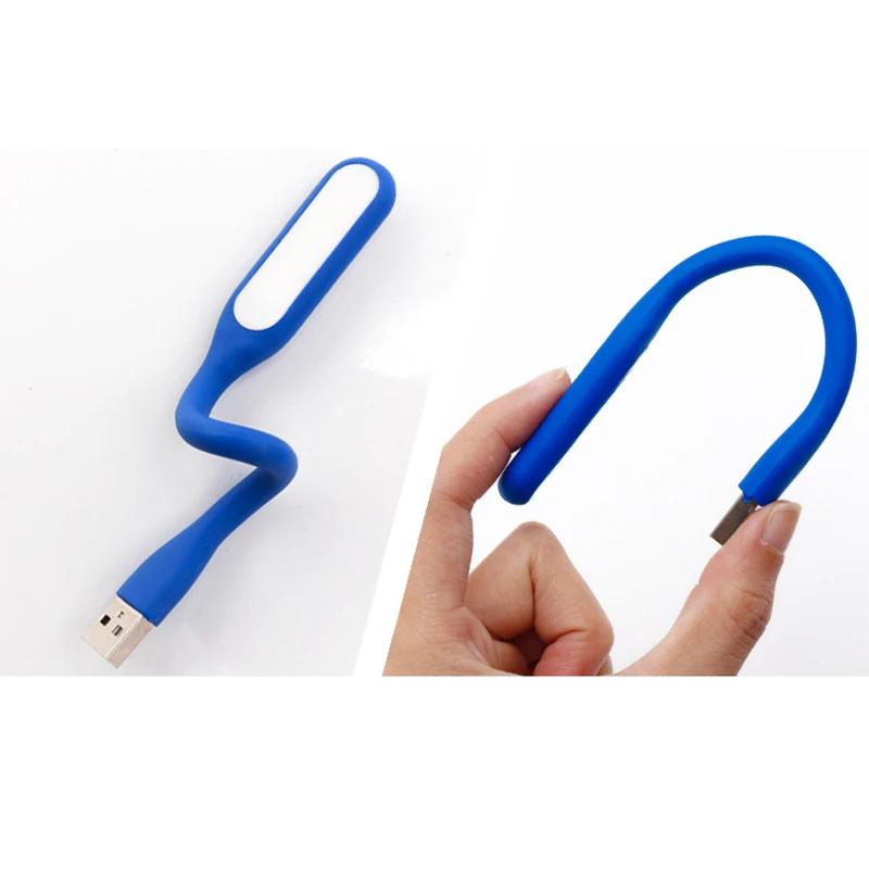 Mini Book Light Portable USB 5V LED Reading Lamp Foldable Camping Night Lights Table Lamps for Power Bank Notebook Laptop