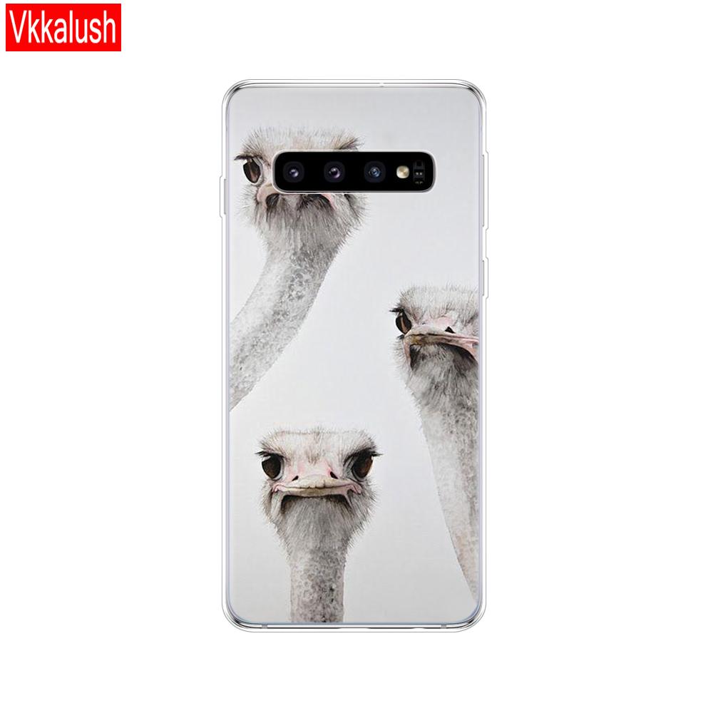 Pouzdro pro Samsung Galaxy S10 S10 Plus Vtipné silikonové TPU pouzdro pro telefon S10 E Pouzdro pro Samsung S10 Plus G975F S 10 SM-G973F
