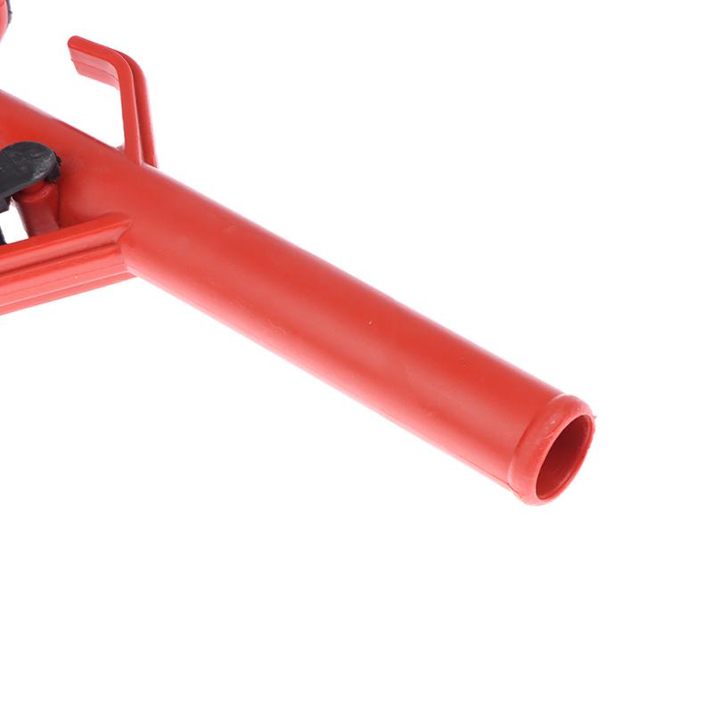 1 Stück manuelle Hochleistungs-Kraftstoffdüse aus Kunststoff mit gerader Hakendüse – Diesel- und Benzindüse, max. Durchfluss 45 l/m