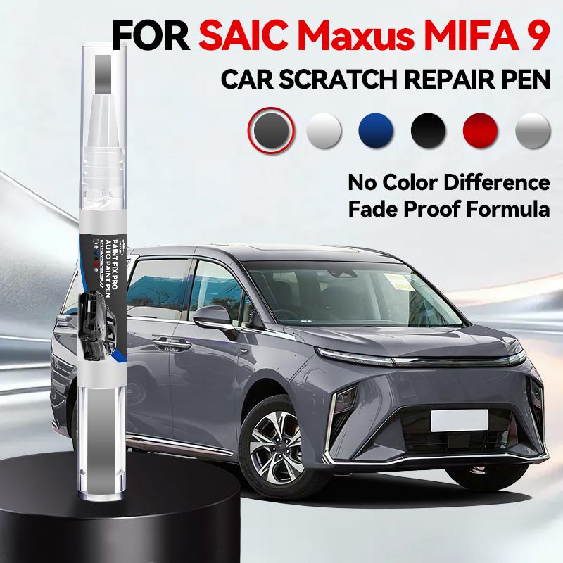 

Purpose Vehicle Paint Repair Pen Touch Up Scratch Remover DIY Auto Accessories For SAIC Maxus MIFA 9 Metal Black White Emerald G