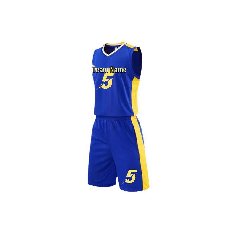 Men's Quick-Dry Sleeveless Basketball Uniform Set